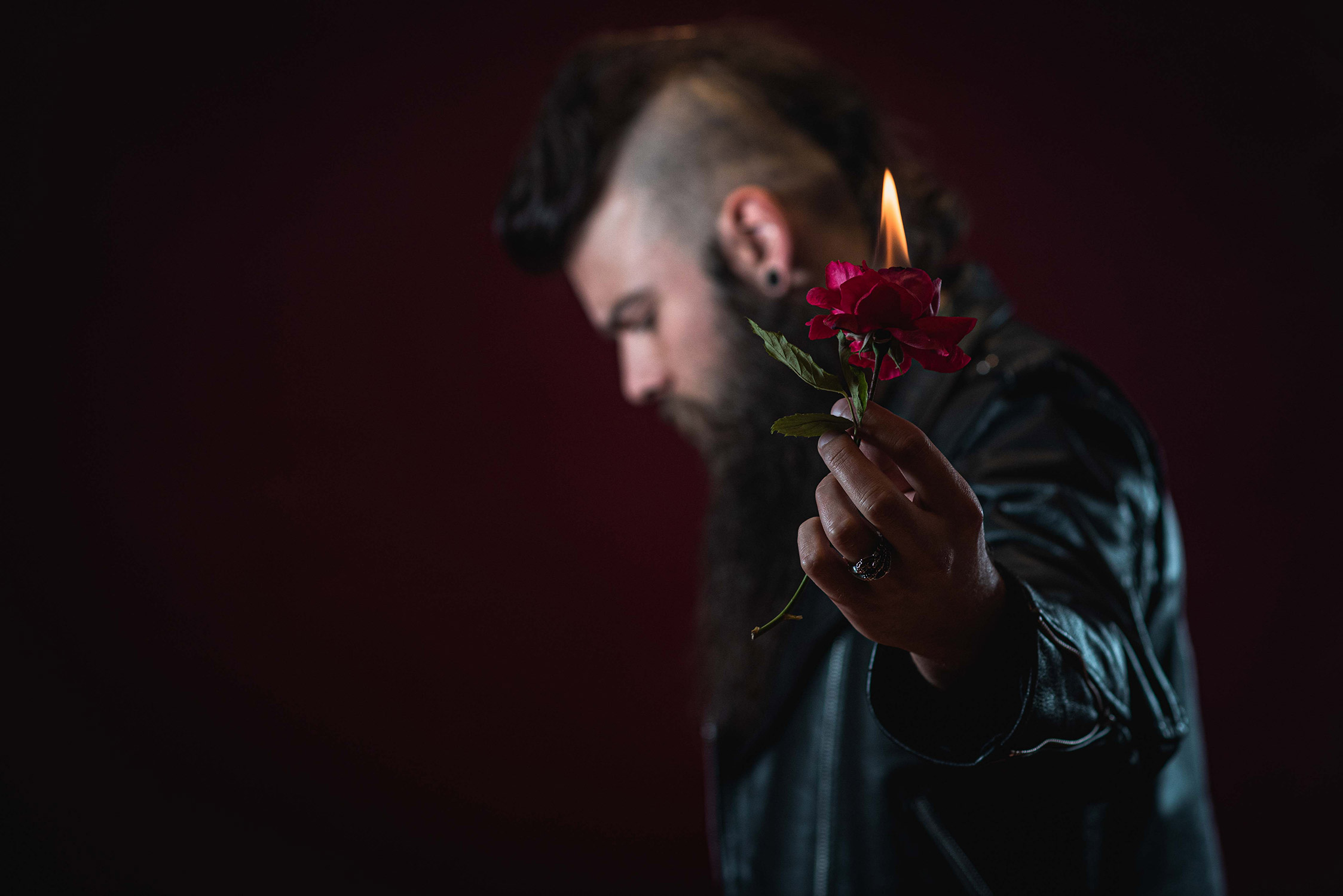 Portrait studio, Thibault.
