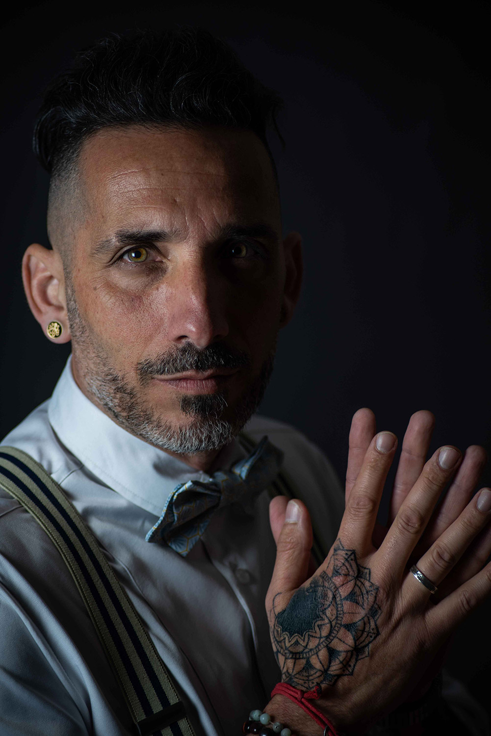 Portrait studio, Arnaud.